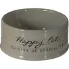 Duvo Eetkom stone happy cat Grijs Ø10,5 - 300ml