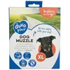 Duvoplus - Muilkorf - Hond - Muilkorf Rubber Medium Zwart/rood - 1st