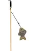 Duvoplus - Speelgoed Voor Dieren - Kat - Canvas Speelhengel Vis 40x6,8...