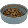 Duvo+ Voer/Waterbak Hush Blauw - Kattenvoerbak - 12.7x12.7x4.5 cm