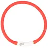 duvoplus, Collier Flash Ring Anneau Lumineux USB en Silicone, Taille 7...