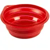 Duvoplus - Drinkbak - Hond - Silicone Reiskom 250ml - 11cm Rood - 1st