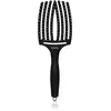 Olivia Garden Haarborstel - FingerBrush - Combo - Large - Black