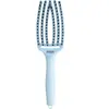 Olivia Garden - FingerBrush Boar&Nylon - Pastel Blue
