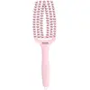 Olivia Garden - FingerBrush Double Bristle - Pastel Pink New