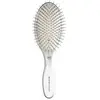 Olivia Garden Expert Care Borstel Oval Nylon Bristle Silver