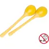 STAGG 2PC EGG MARACAS L/45g/JAUNE