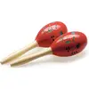 STAGG MARACAS EN BOIS, 28CM,ROUGE