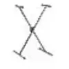 Stagg Kxs-A35 Bk Stand Clavier En X Noir