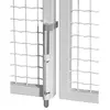 Opbouwgrondgrendel met aluminium as - Aluminium