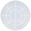 Siliconen mal - Jesmonite - ø 26,5cm x 2,4cm - Ronde schaal