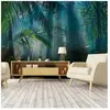 AMBIANCE-STICKER Papier peint panoramique jungle préencollé jungle des tropiques h 250 x l 360 cm