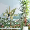AMBIANCE-STICKER Papier peint panoramique jungle préencollé de la savane h 250 x l 480 cm