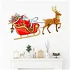Ambiance-sticker - Sticker Noël le Père Noël sur son traineau - Autoco...