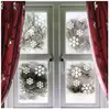 Ambiance-sticker - Stickers électrostatiques flocons - Autocollants ad...