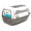 MPETS Cage de transport - Pour chien - M - Gris et blanc
