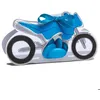 Ballotin Moto Bleue avec plexi