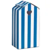 Ballotin Cabine de Plage rayée 75cm