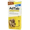 BAYER HEALTHCARE AdTab 56 mg Chiens 3 Comprimés anti-puces 1,3-2,5 Kgs
