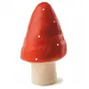 Lampe à poser Veilleuse LED Champignon Rouge H28cm - Egmont Toys