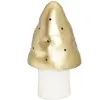 Paddestoel lamp - Egmont Toys - Heico lamp - goud - LED lamp