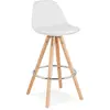 ALTER EGO Tabouret snack mi-hauteur 'TATAMI MINI' blanc