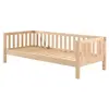vipack Lit Capitaine Enfant Fritz 90x200cm Naturel