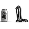 All Black Realistische Dildo 14 cm - Zwart