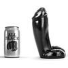 All Black Anaal Dildo 18 cm - zwart