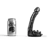 All Black Zwarte dildo- 19 cm