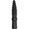 All Black Belgo Prism X-Man Stroker Gode en Noir 34 cm