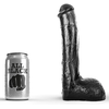 All Black Anaal Dildo 23 cm - zwart