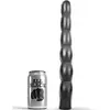 All Black Extra lange zwarte dildo 31.5 cm