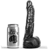 All Black Realistische Dildo 22 cm