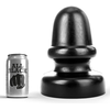 All Black Anaal Dildo 23 cm - zwart