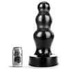 All Black Buttplug 38 cm - zwart