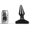All Black Butt Plug - 6 / 16 cm