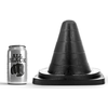 All Black Prisma Buttplug 19 cm - zwart