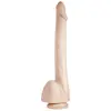 515 line Dildo met zuignap 32 cm - beige