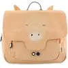 Trixie Boekentas - Mrs. Giraffe - Schooltas voor Kind - School tas Waterafstotend - Voor Jongens en Meisjes - Rugtas voor Basisschool - Roze