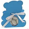 Ballotin OURSON avec plexi Turquoise
