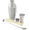 A'Domo POINT VIRGULE Set cocktail en inox