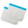 Dotz SET DE 2 SACS A ZIP RÉUTILISABLES BLEU 1.3L