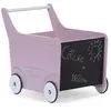 Childhome Chariot de marche en bois rose clair