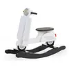 Childhome - Scooter à bascule en bois Blanc - Childhome