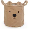 Childhome - Opbergmand - 30x30x30 Cm - Teddy - Bruin - Speelgoedmand - Wasmand
