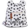 CHILDHOME Sac à dos pour enfants My First Bag Toile Léopard