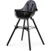 Childhome Evolu Kinderstoel - Verstelbaar - 6m tot 6jaar - Zwart - 56 x 56 x 92 cm