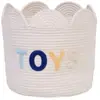 Childhome Flower Collection - Opbergmand - Bloem - 30x30x30 - Wit