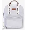 Childhome Sac à dos Mini Club en toile blanc TU